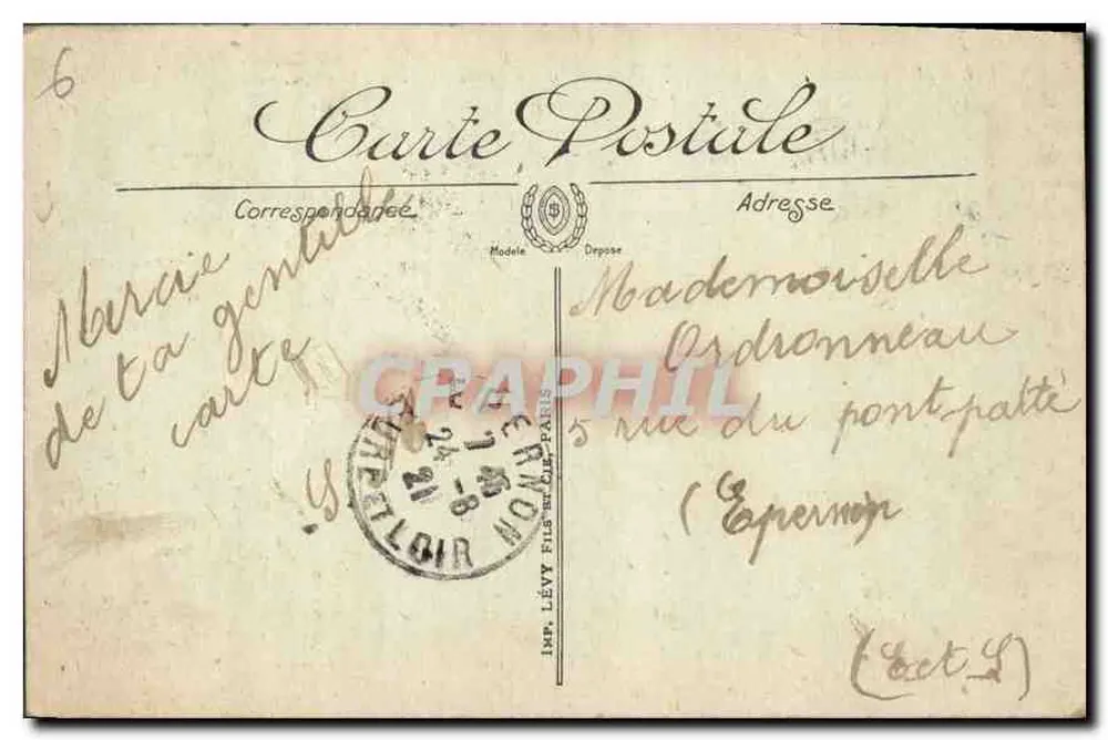 Die Promenade, Anse du Prothète und das Restaurant Roubion — LL. - Rückseite
