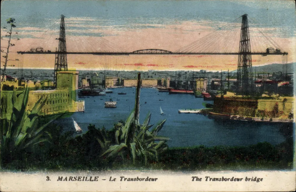 Marselha — O Transbordeur — IMP. H. LE DILEY, PARIS - Frente