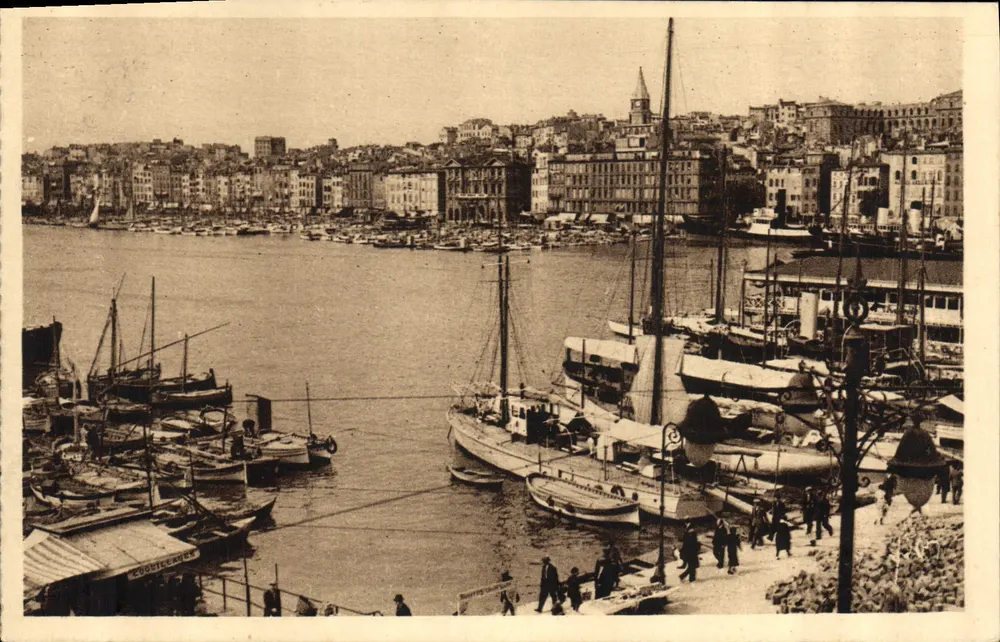 Marseille — Le Vieux Port — Les Éditions d'Art Interdite - Vorderseite