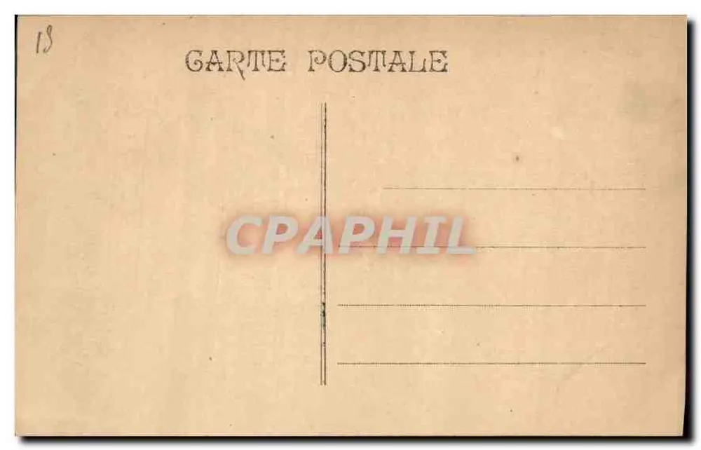 Marselha - A Porta de Aix — Arco de triunfo com inscrição 'A LA RÉPUBLIQUE MARSEILLE RECONNAISSANTE' — editor não visível - Verso