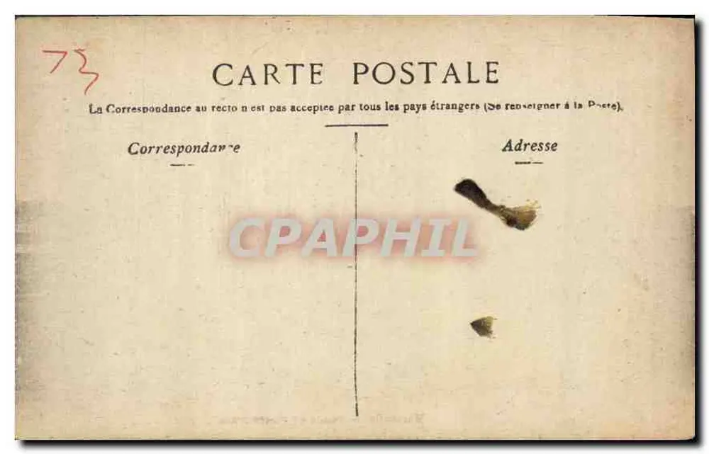Marseille — Place e Porta de Aix — Staerck, Paris - Verso