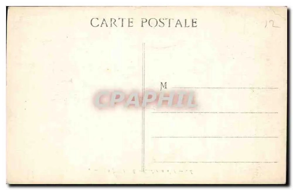 Marselha — Castelo de If — ZZ. — Editor ZZ, n°4 - Verso