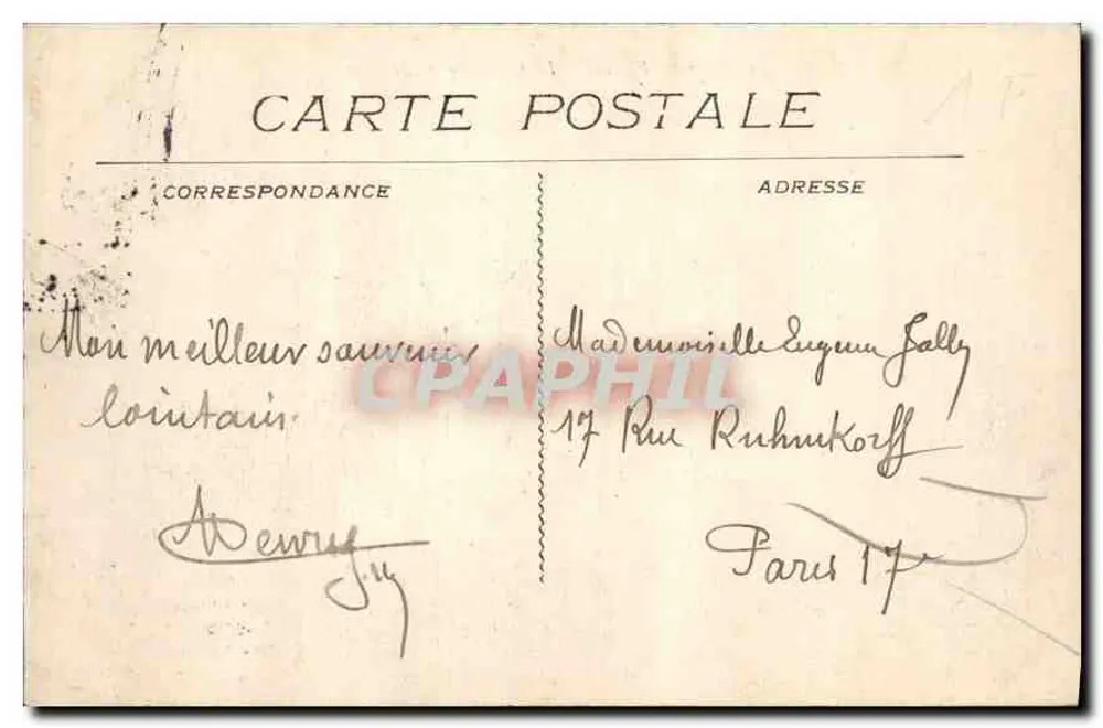 Marseille - O Castelo de If — editor L★, n°42 - Verso