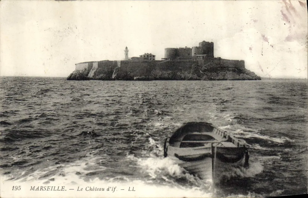 Marseille — O Castelo de If — LL - Frente