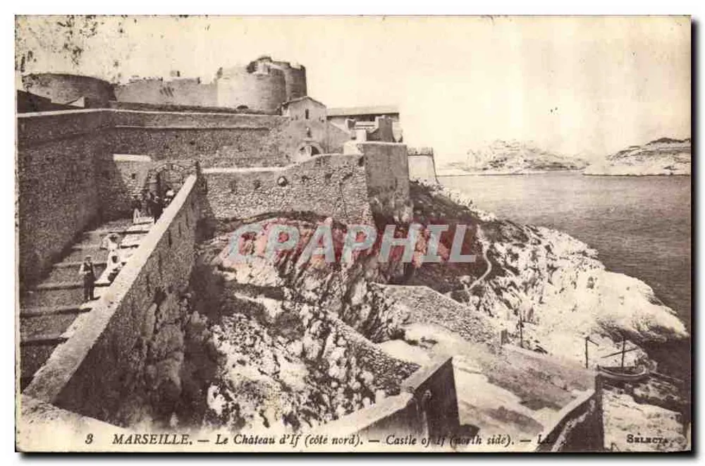 Marseille — O Castelo de If (lado norte) — Selecta - Frente