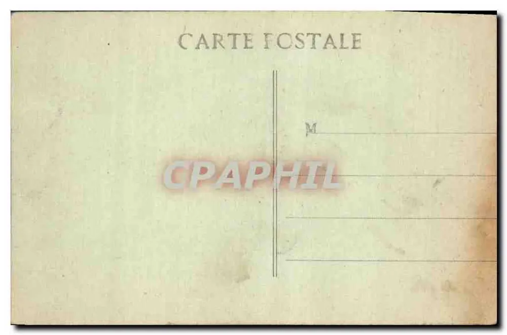 Schloss If von der Aufzugstube der Notre-Dame-de-la-Garde aus gesehen — Marseille — Verleger B L. n°85 - Rückseite