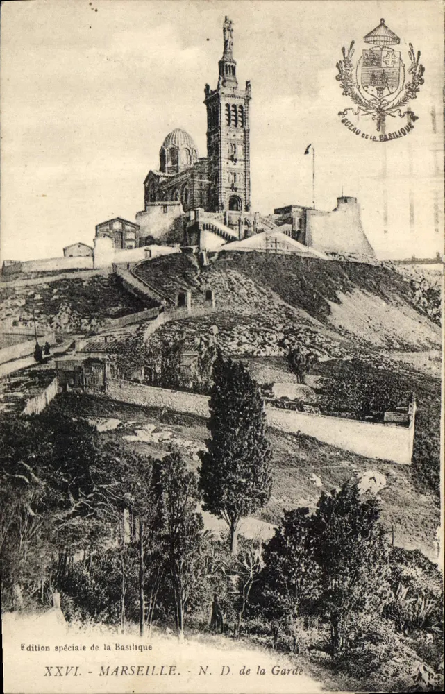 Marselha - Nossa Senhora da Guarda — Edição especial da Basílica, n° XXVI - Frente