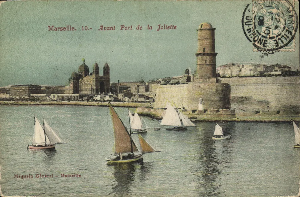 Marseille — Avant Port de la Joliette — Magasin Général - Marseille - Vorderseite
