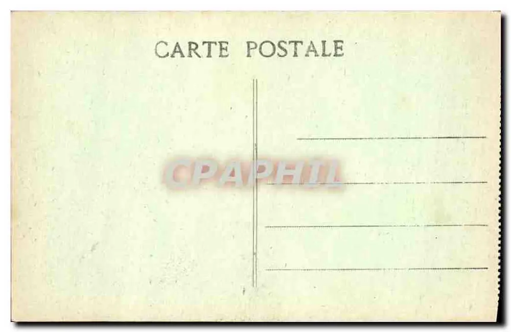 Marseille - Fontaine Cantini - P.B. - Achterkant