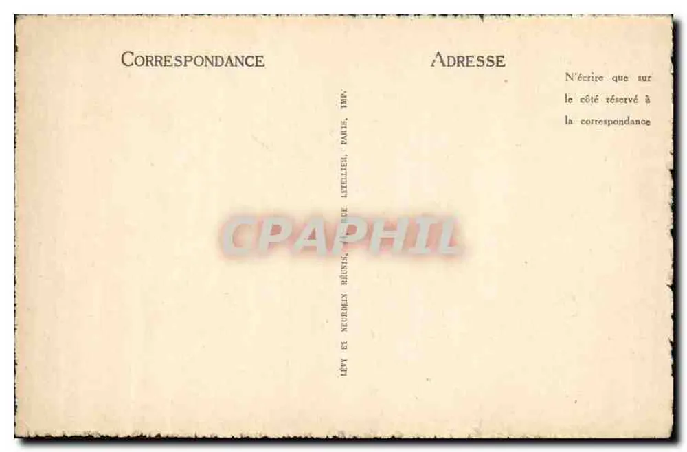 Marseille — Die Promenade — Der Pont de la Fausse-Monnaie — Verlag LL, n° 239 - Rückseite