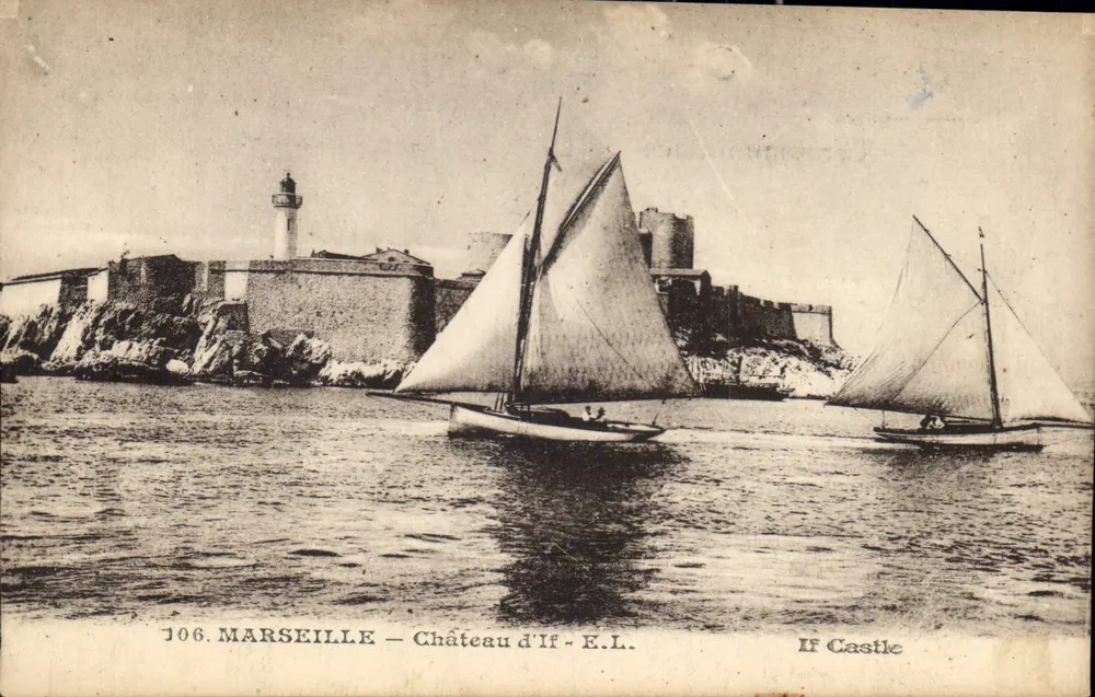 Marselha — Castelo de If — E.L. n°106 - Frente