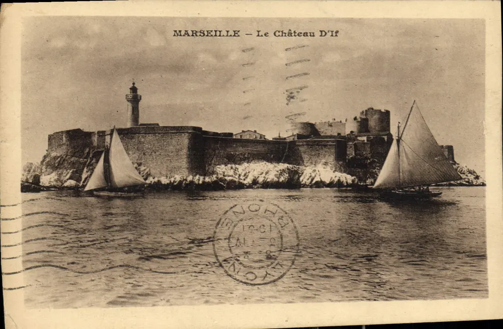 Marselha — O Castelo de If — Editor: Castelo de If - Frente
