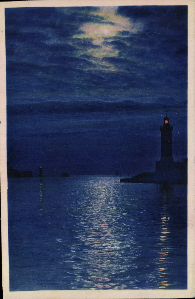 Farol à noite — vista noturna — A.D.I.A. Nice - Frente