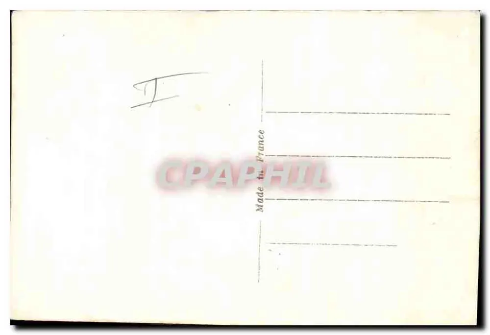 Marsella — La Iglesia de San Vicente de Paúl — serie 52 - Reverso