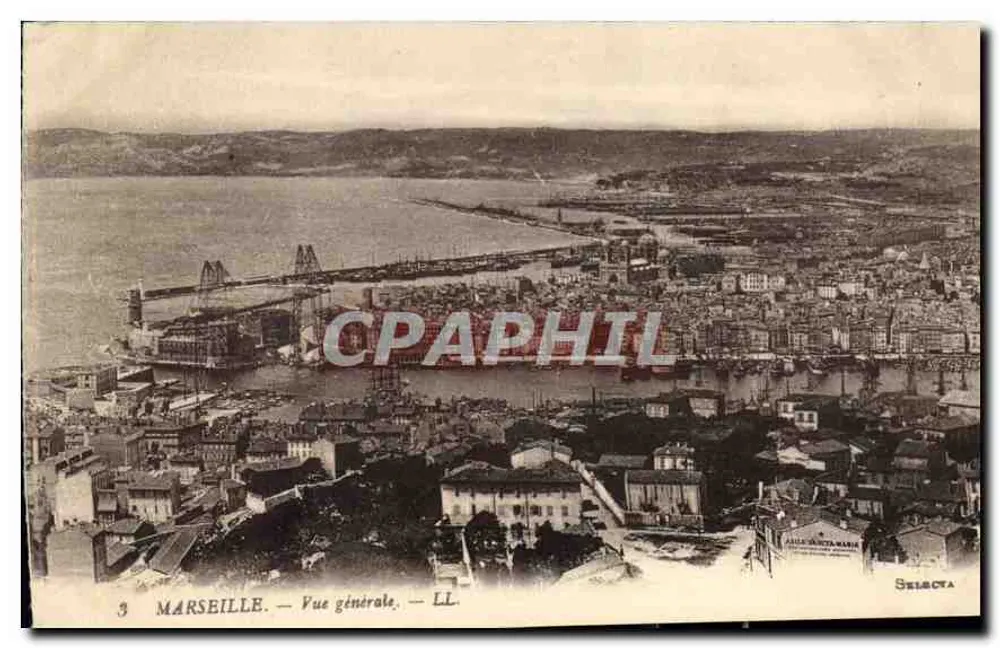 Marseille — Vista geral — LL — Sellecta - Frente