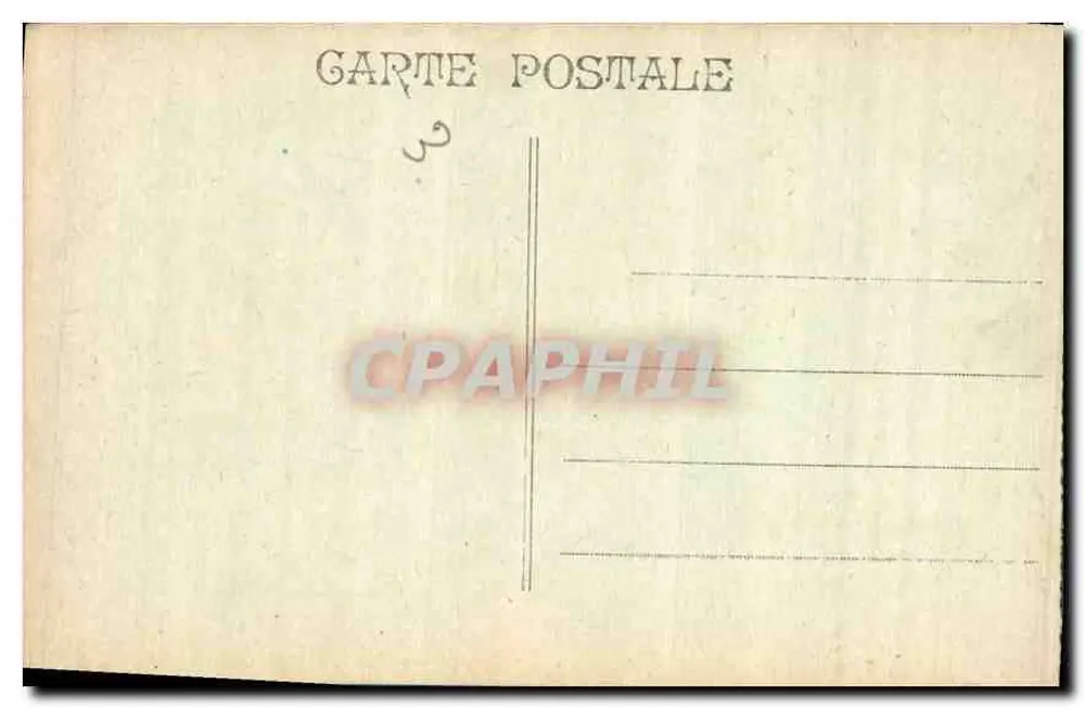 Marselha — Nossa Senhora da Guarda — editor não identificado - Verso