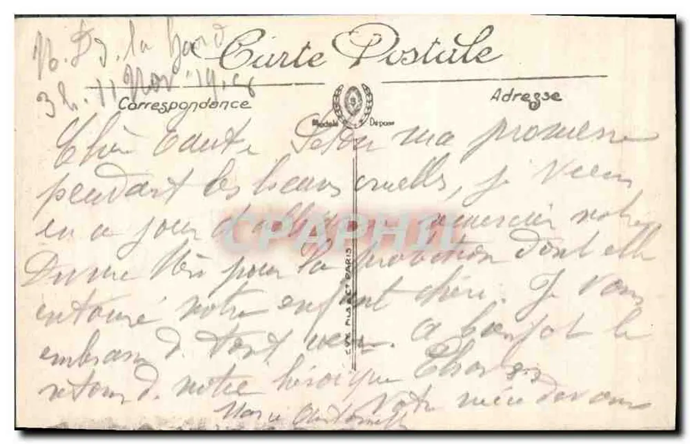 Marseille — Notre-Dame-de-la-Garde — LL, n°10 - Verso