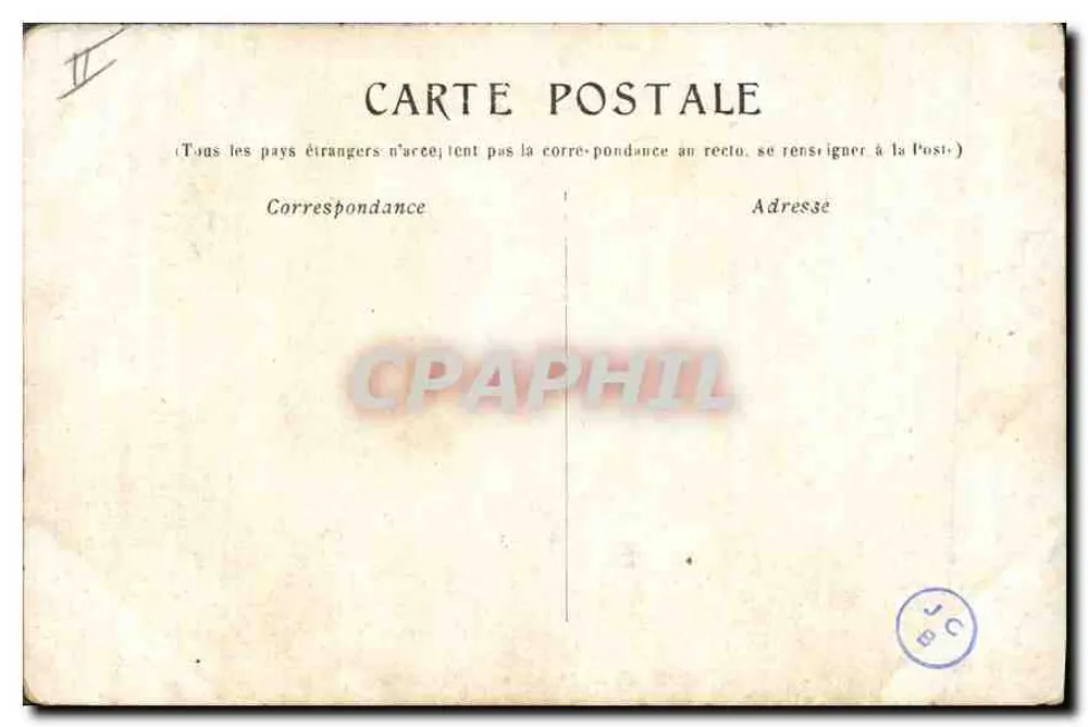 Marseille — A Caixa de Poupança — editor não identificado - Verso