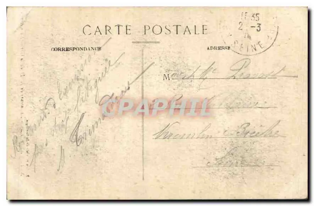 Aufzüge der N.-D. de la Garde (84 Meter) — Marseille — Sonderausgabe der Basilika - Rückseite