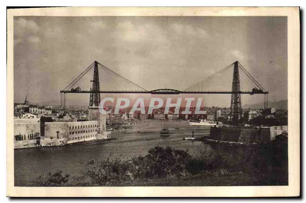 Marselha — O Ponte Transbordeur — editor não identificado, n° de série 101 - Frente