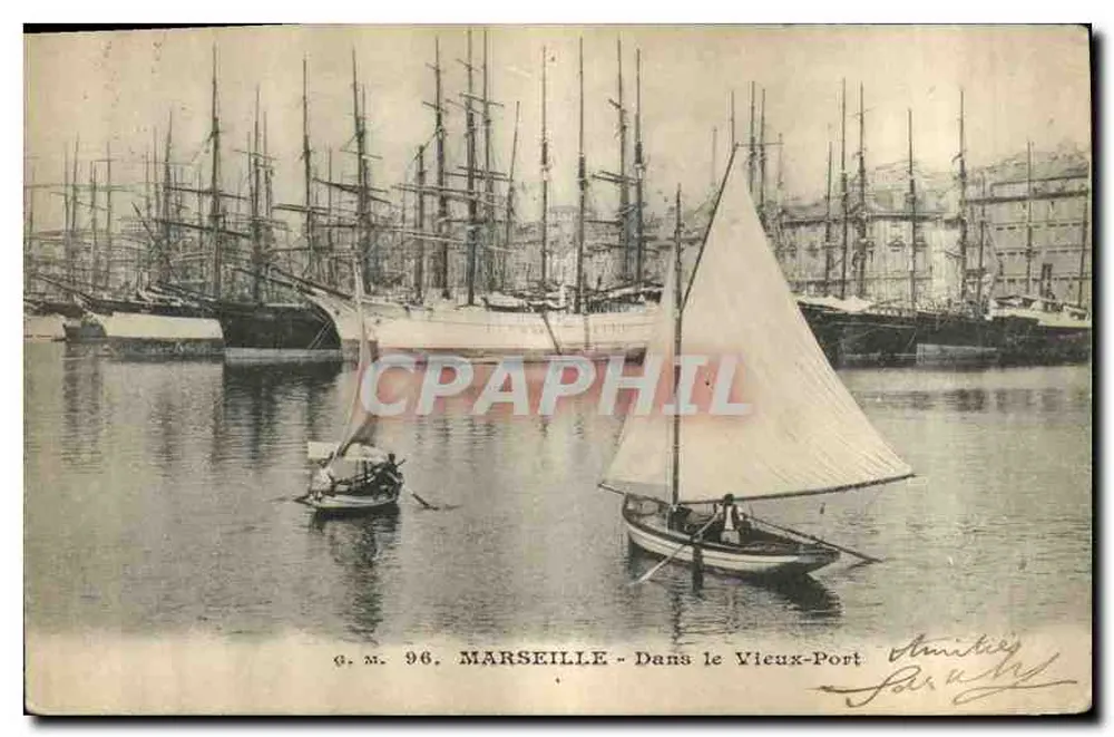 Marseille - No Vieux-Port — G.M. 96, editor Parady - Frente