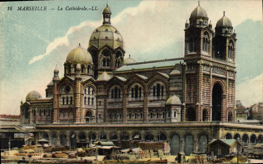 Marseille — A Catedral — LL - Frente