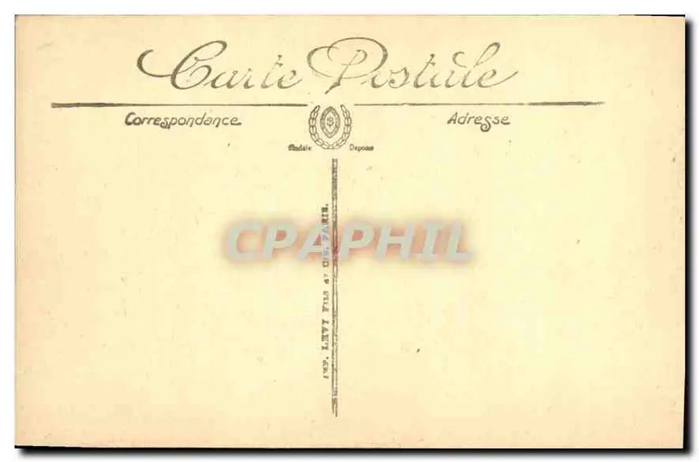 Marseille — A Catedral — Selecta - Verso