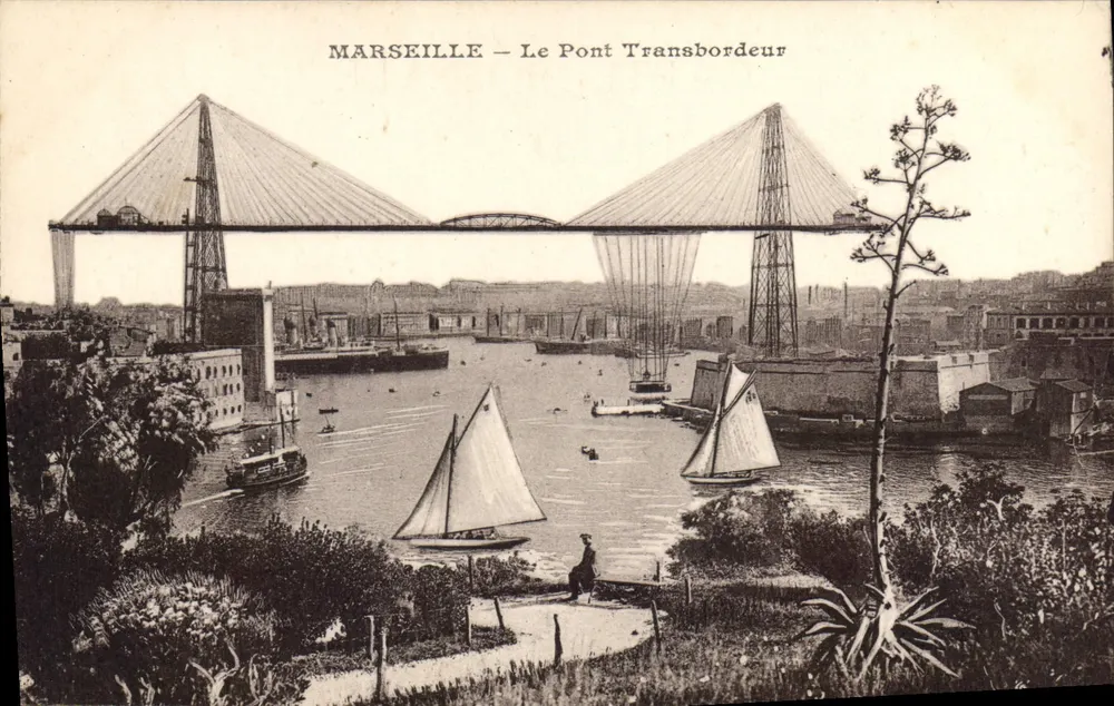 MARSEILLE — O Ponte Transbordeur — Editor não identificado - Frente