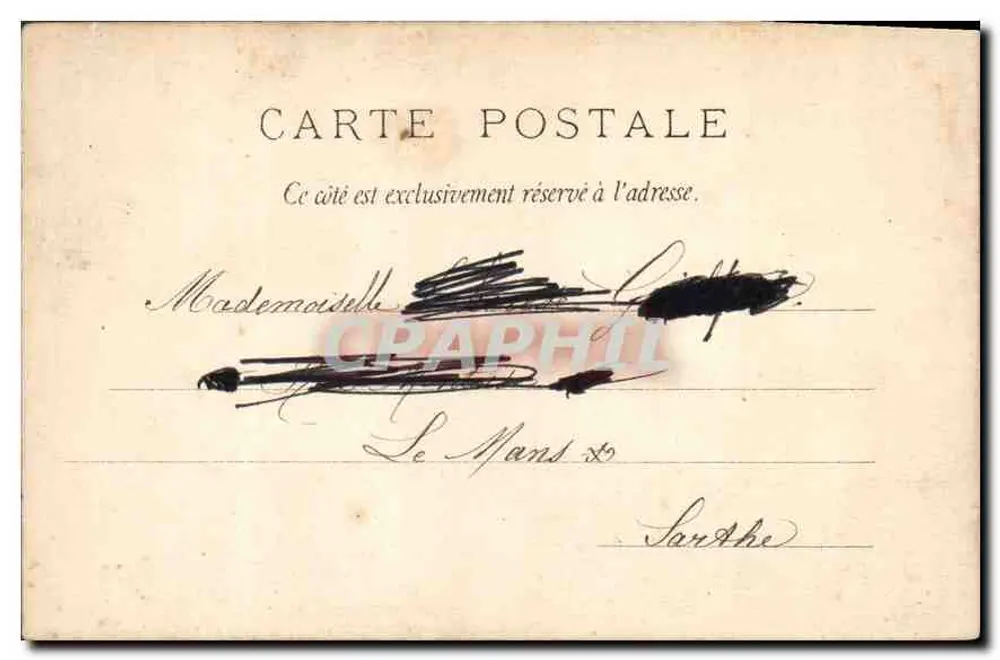 Marseille — Nossa Senhora da Guarda — Edição da Chocolaterie d'Aiguebelle - Verso