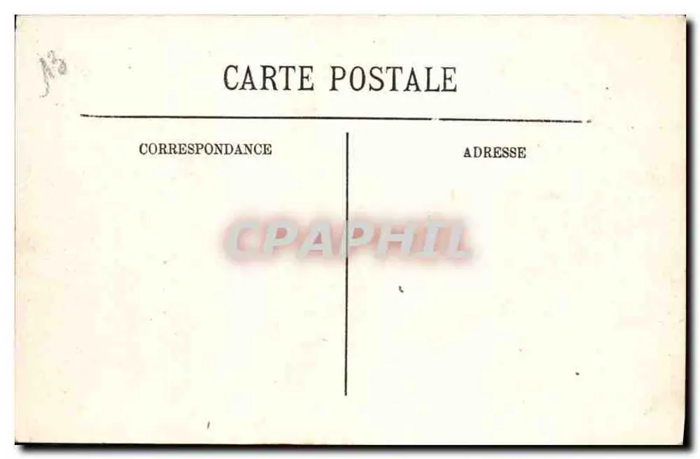 Marseille — Entrada da Cannebière — LL. n°168 - Verso