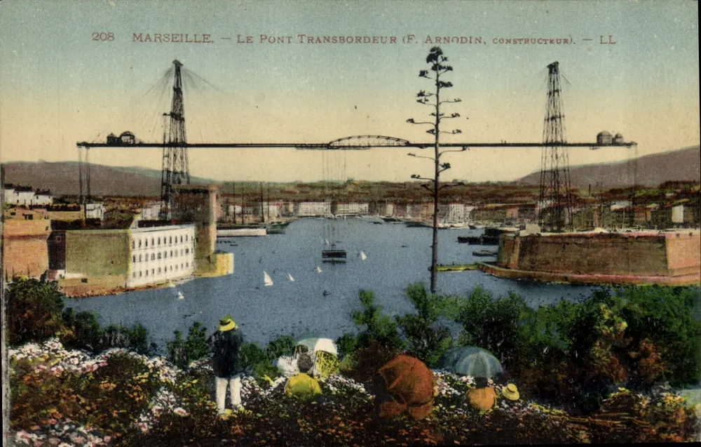 Marseille — Most Przeciwprądowy (F. Arnodin, konstruktor) — LL - Awers