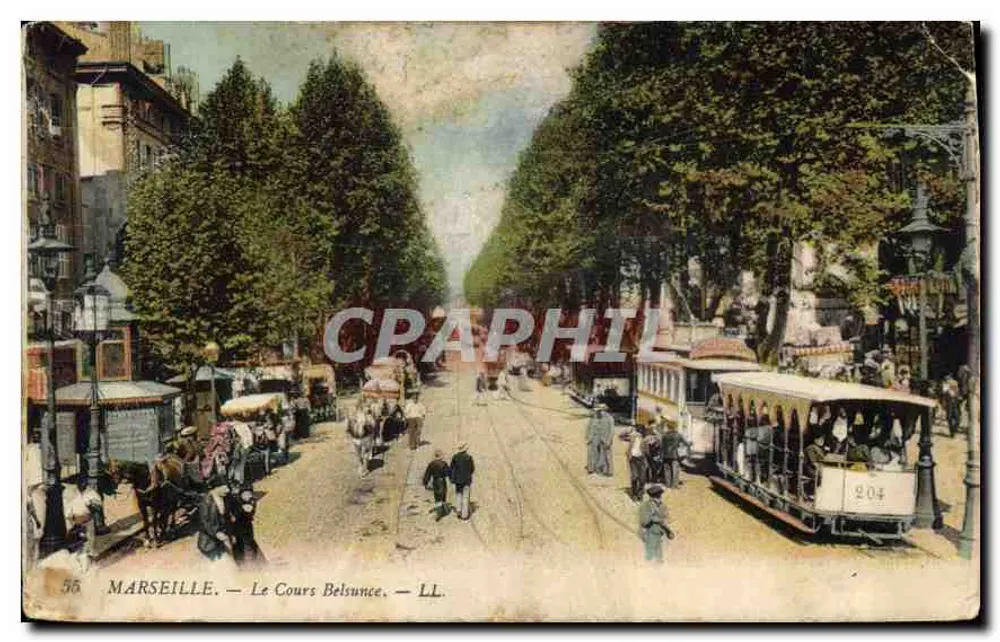Marseille — O Cours Belsunce — LL - Frente