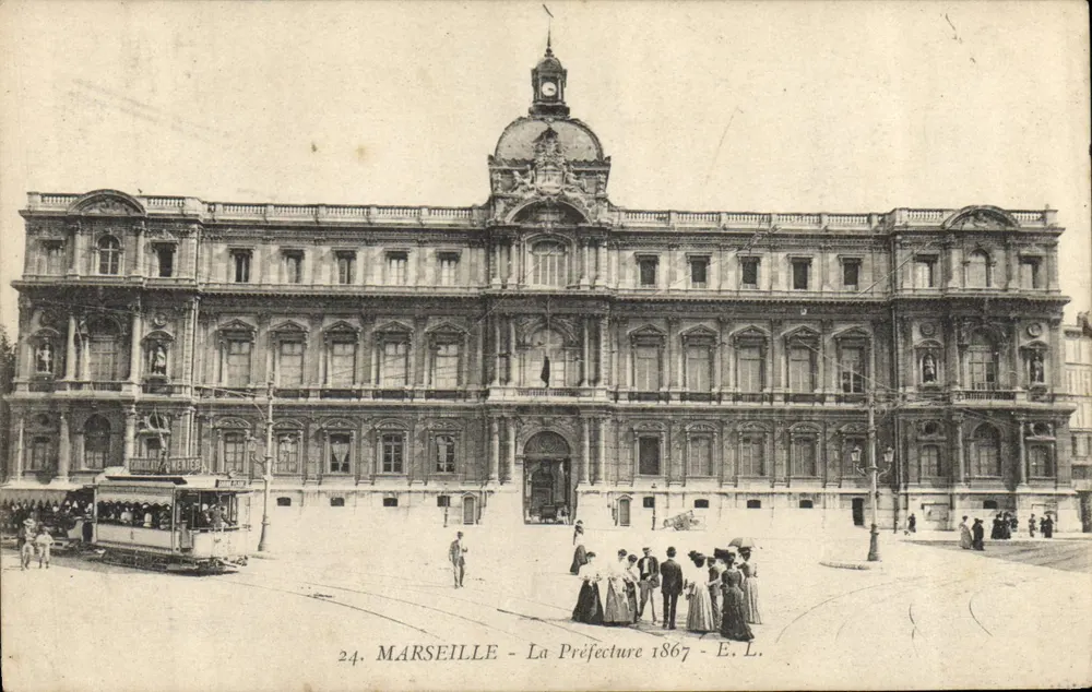 मार्सिले — ला प्रेफेक्चर 1867 — ई.एल. - आगे