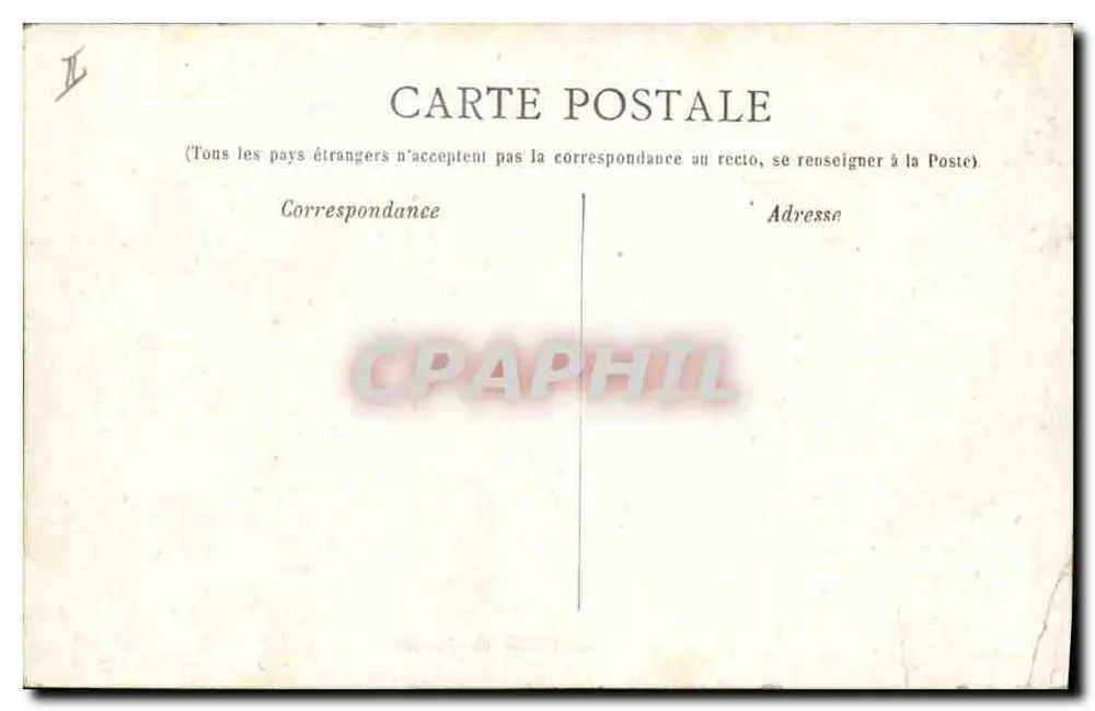 Marseille — Palácio de Justiça - Verso