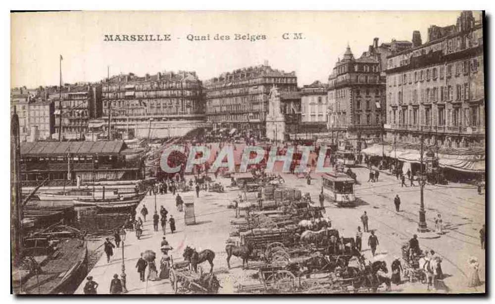 Marseille - Quai dos Belges — C.M. - Frente