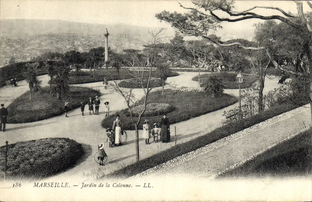 Marselha — Jardim da Coluna — LL. - Frente