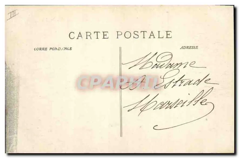 Marsella - Jardín Zoológico — vista del parque con texto poético — editor Millenoye, n° 3457 - Reverso