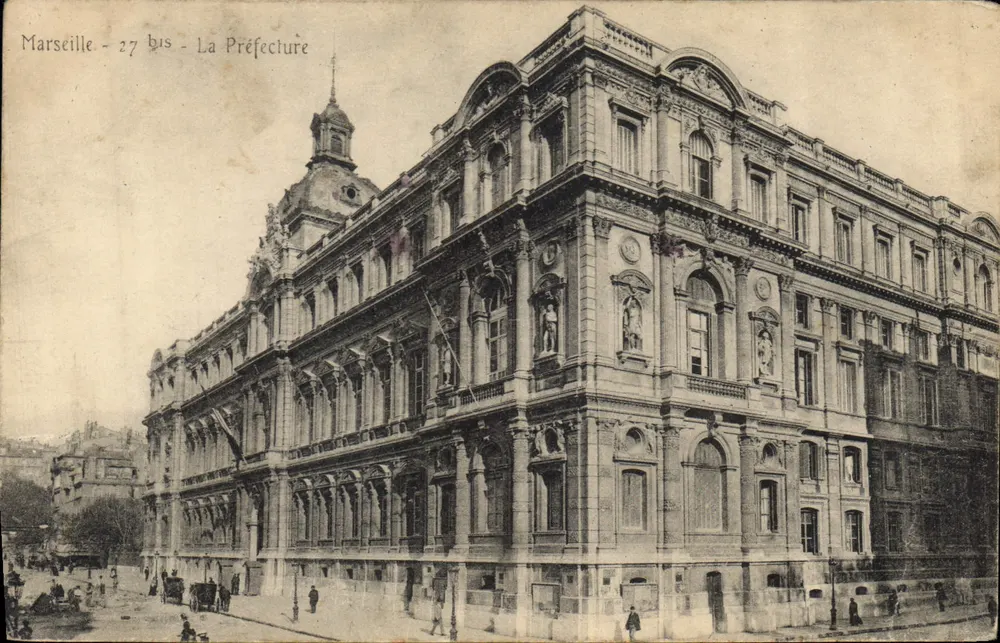 Marseille - 27 bis - A Prefeitura — editor desconhecido - Frente