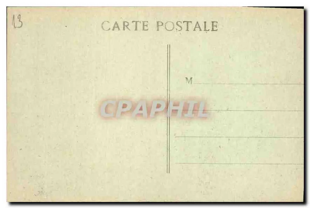 Marselha - A Porta d'Alx - P.B. - Verso