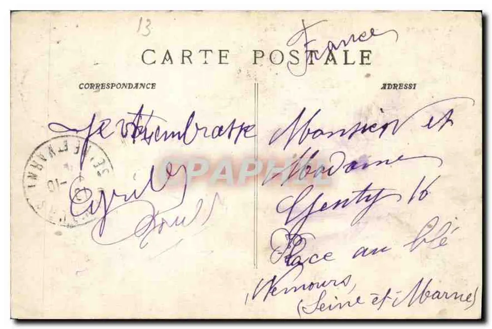 Marselha - Abside da Catedral — Ruat, edit., Marselha, n°53 - Verso