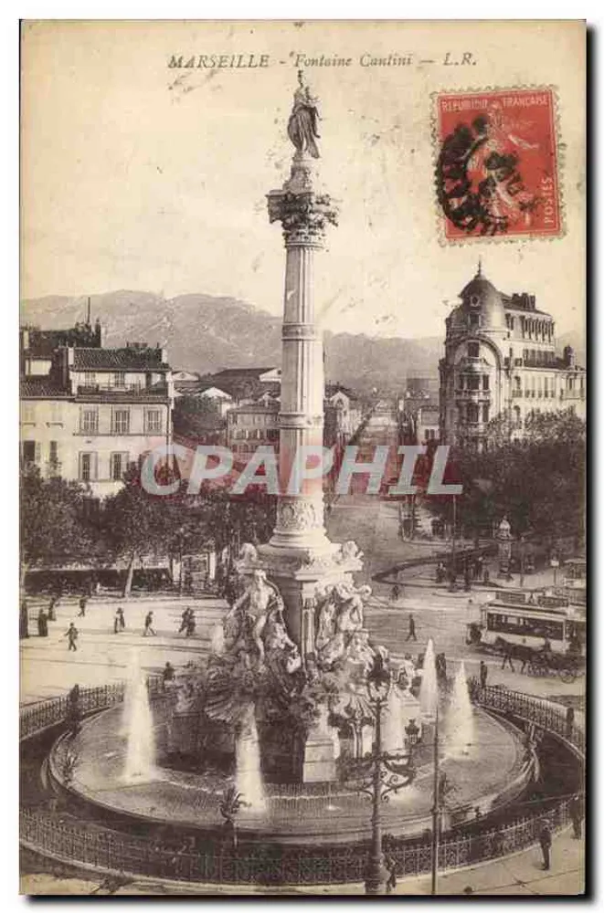 Marselha - Fontaine Cantini — L.R. - Frente