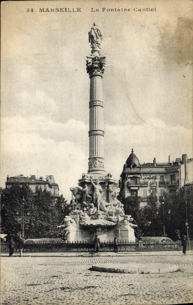 MARSEILLE — A Fonte Cantini — Plorogil, n°54 - Frente
