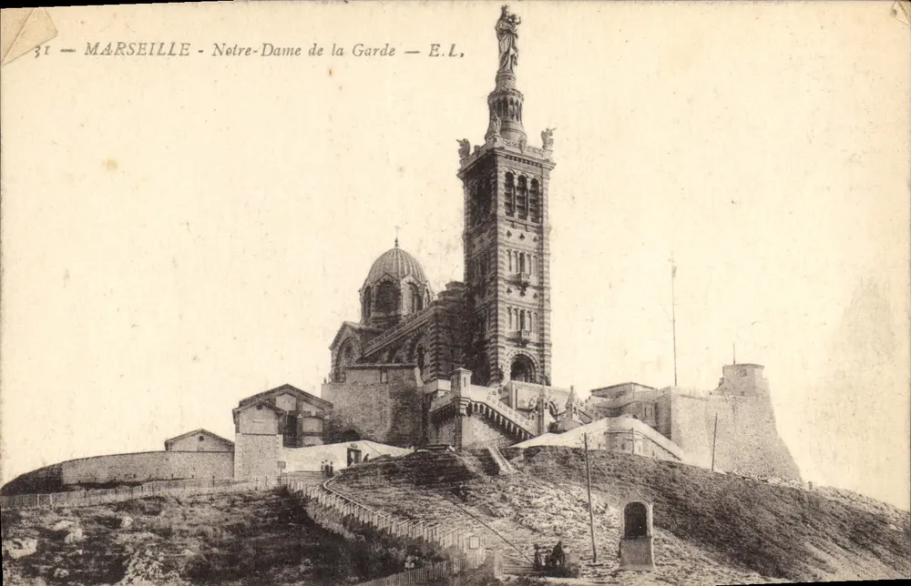 Marseille - Nossa Senhora da Guarda — E.L. - Frente
