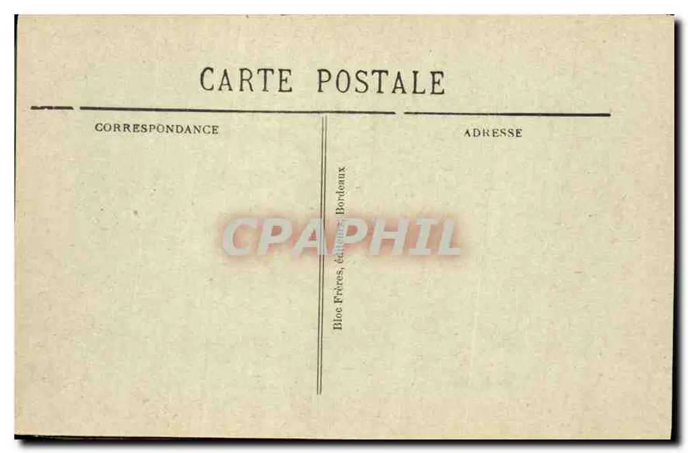 Marseille — Allgemeiner Blick von N.-D. de la Garde — BR - 1520 - Rückseite