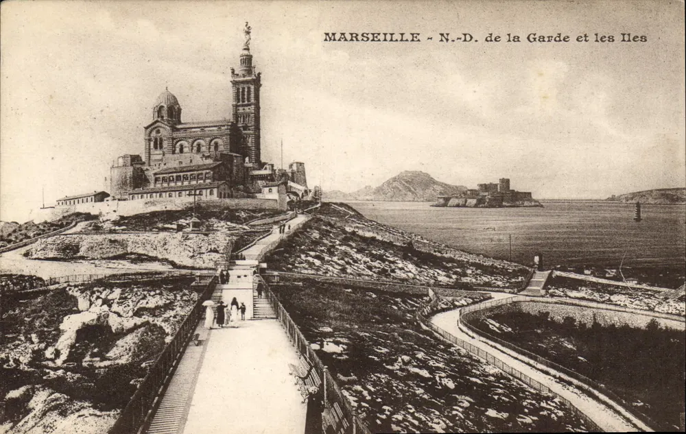 Marseille - N.-D. de la Garde und die Inseln - Vorderseite