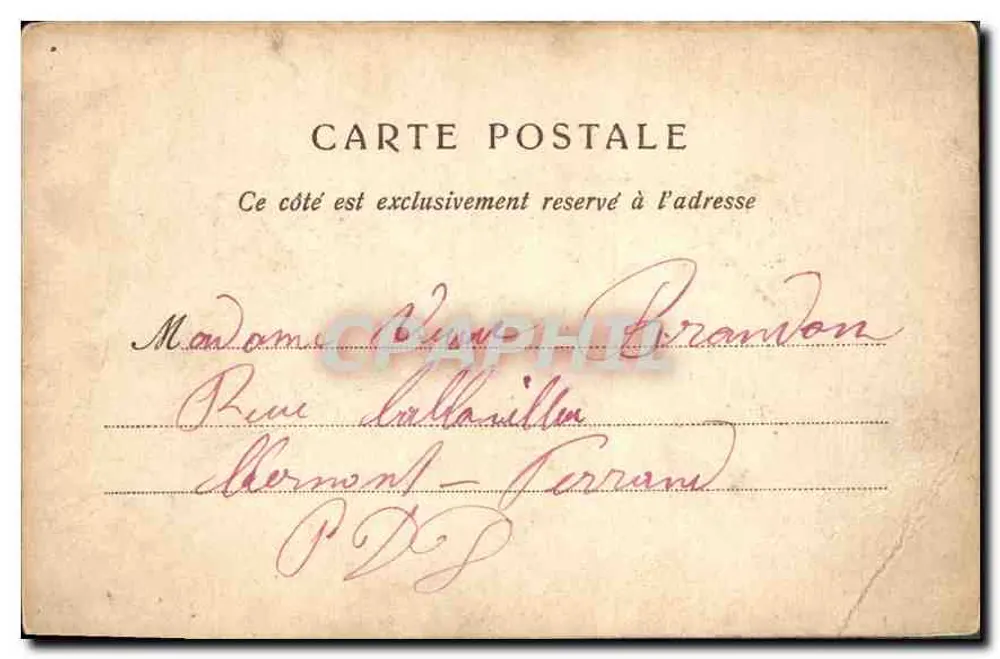 Marselha — Nossa Senhora da Guarda — editor Michelin, n° 51 - Verso