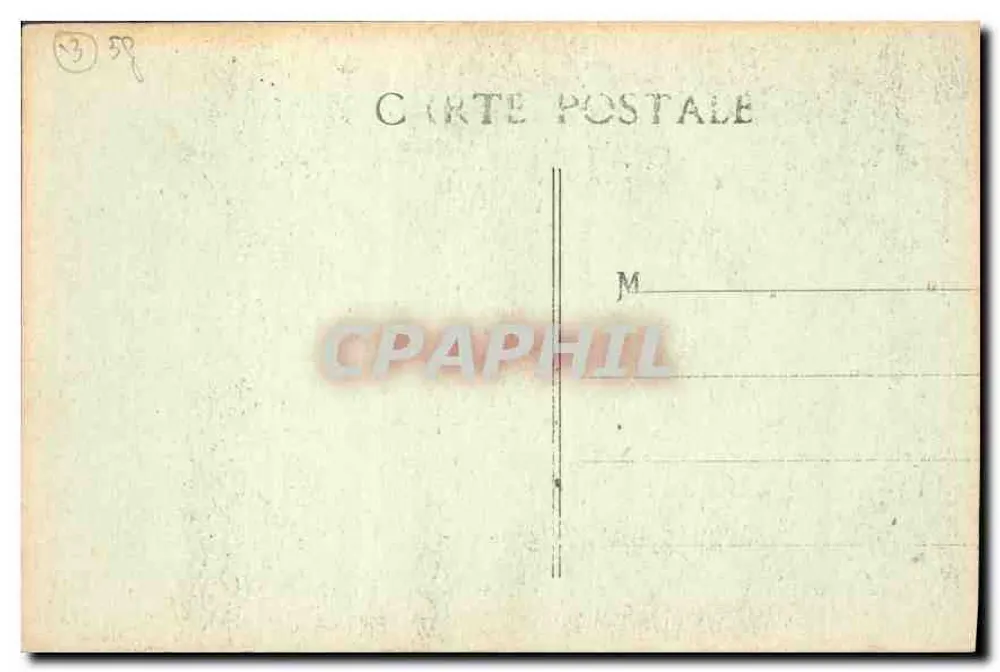 Marselha - Fontaine Cantini - O Rio Rhône — L.R. - Verso