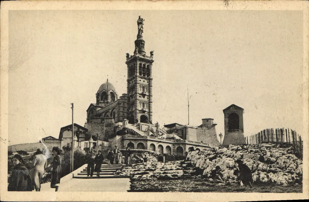 Nossa Senhora da Guarda — Marselha — Edições « Marelle » - Frente