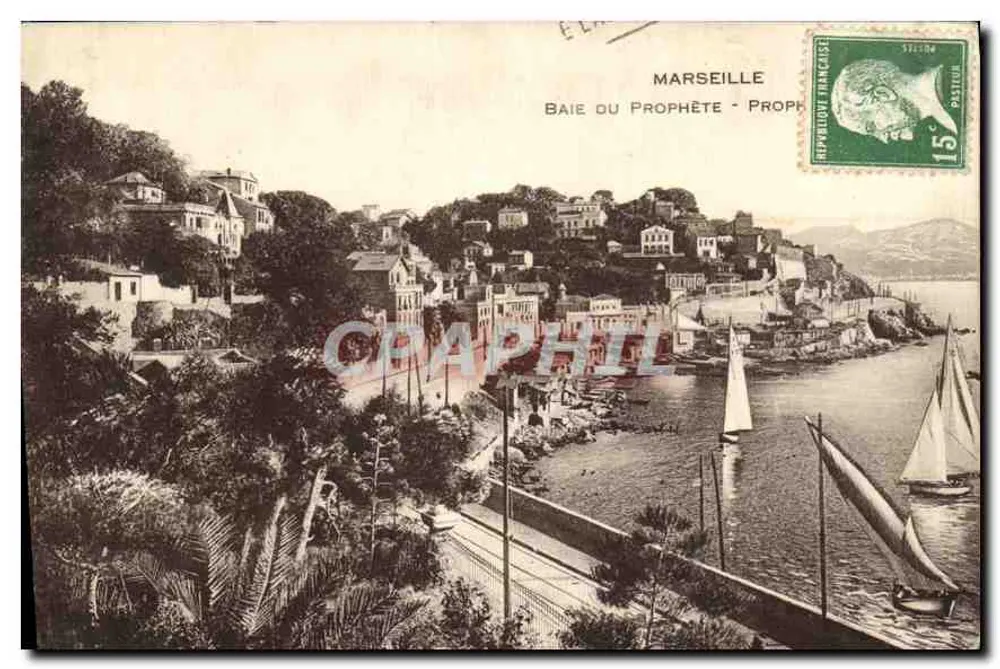 Marselha — Baía do Profeta — editor desconhecido, número de série não visível - Frente
