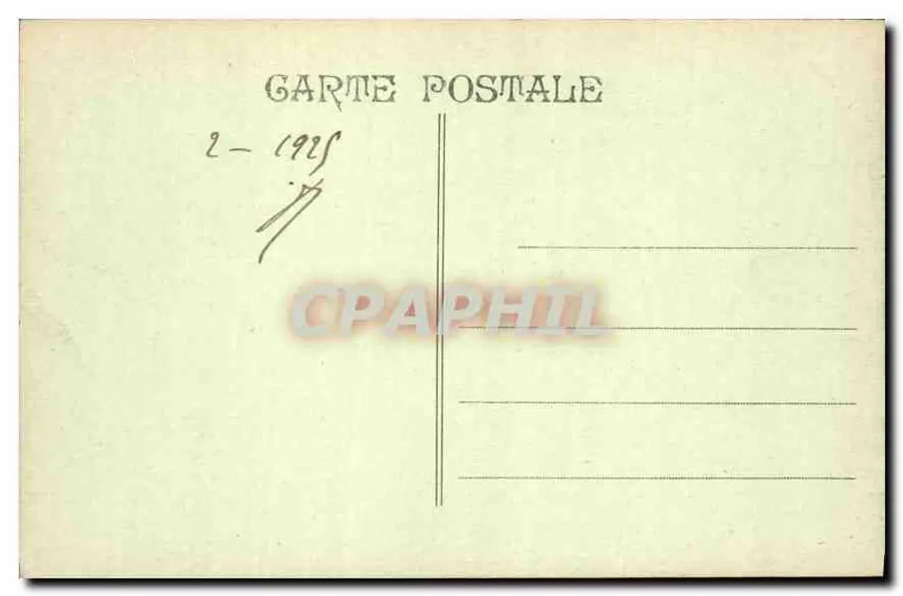 Marseille — Palast der Gerechtigkeit und Statue Berryer - Rückseite